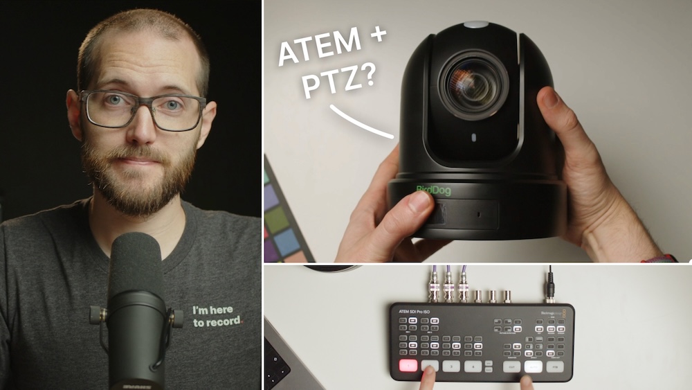 PTZ cameras with an ATEM Switcher - BirdDog P120 overview