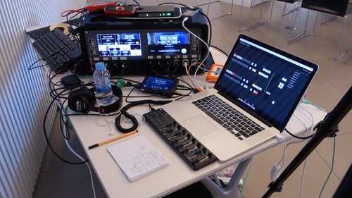 Full conference recording setup - Live streaming and live editing gear