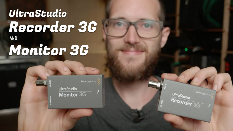 UltraStudio Recorder 3G and Monitor 3G - Hands on!