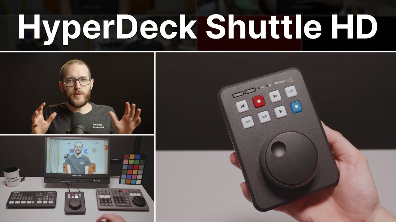 HyperDeck Shuttle HD - Desktop recording, playback and prompting