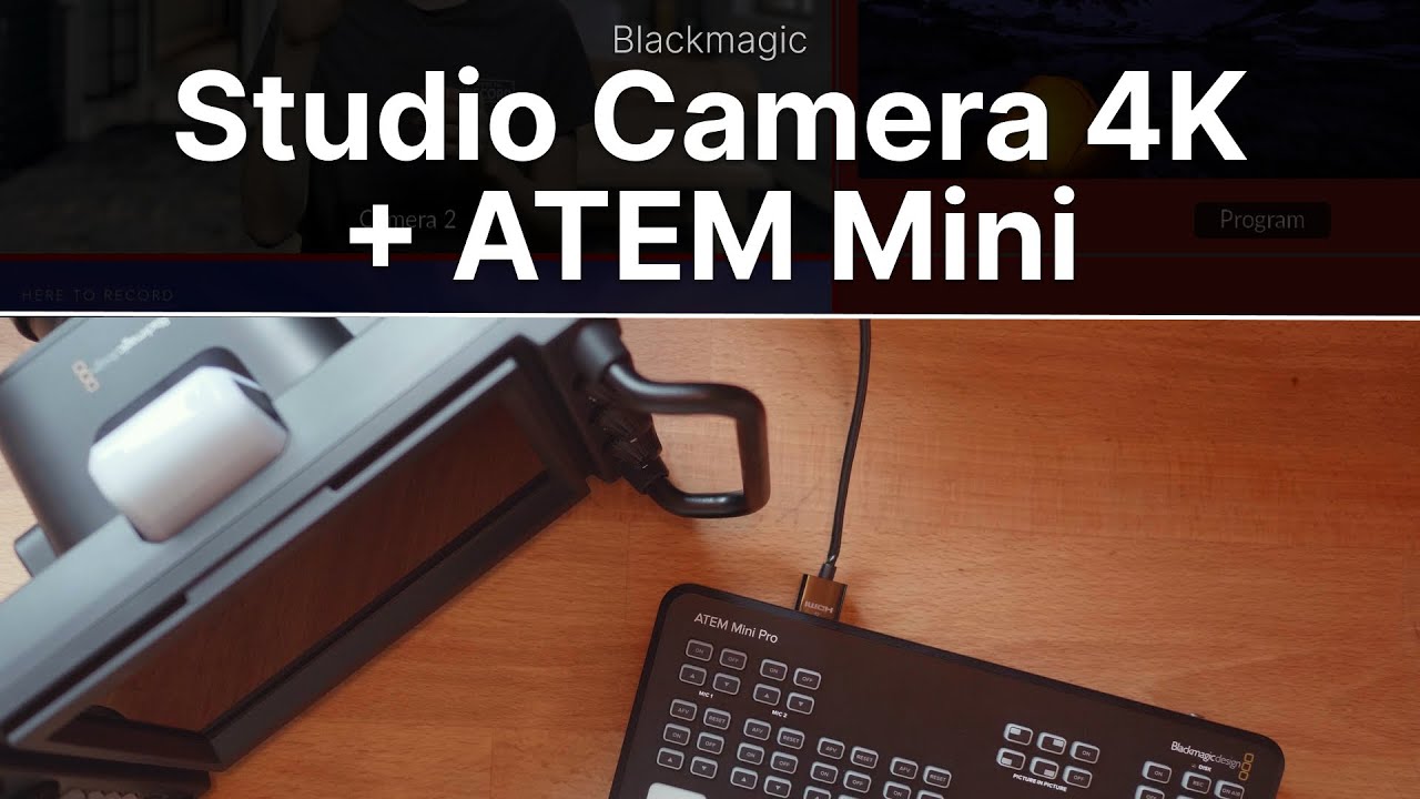 BMD Studio 4K cameras & ATEM Mini - Tally, SDI and Colour